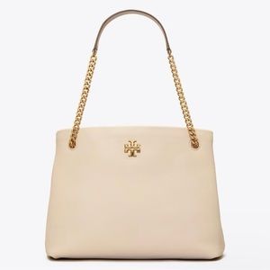 NWT Tory Burch Kira Tote in New Cream